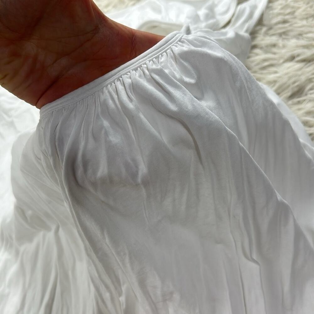 Lululemon Pima Cotton Open-Back Midi Dress White - Picture 4 of 5